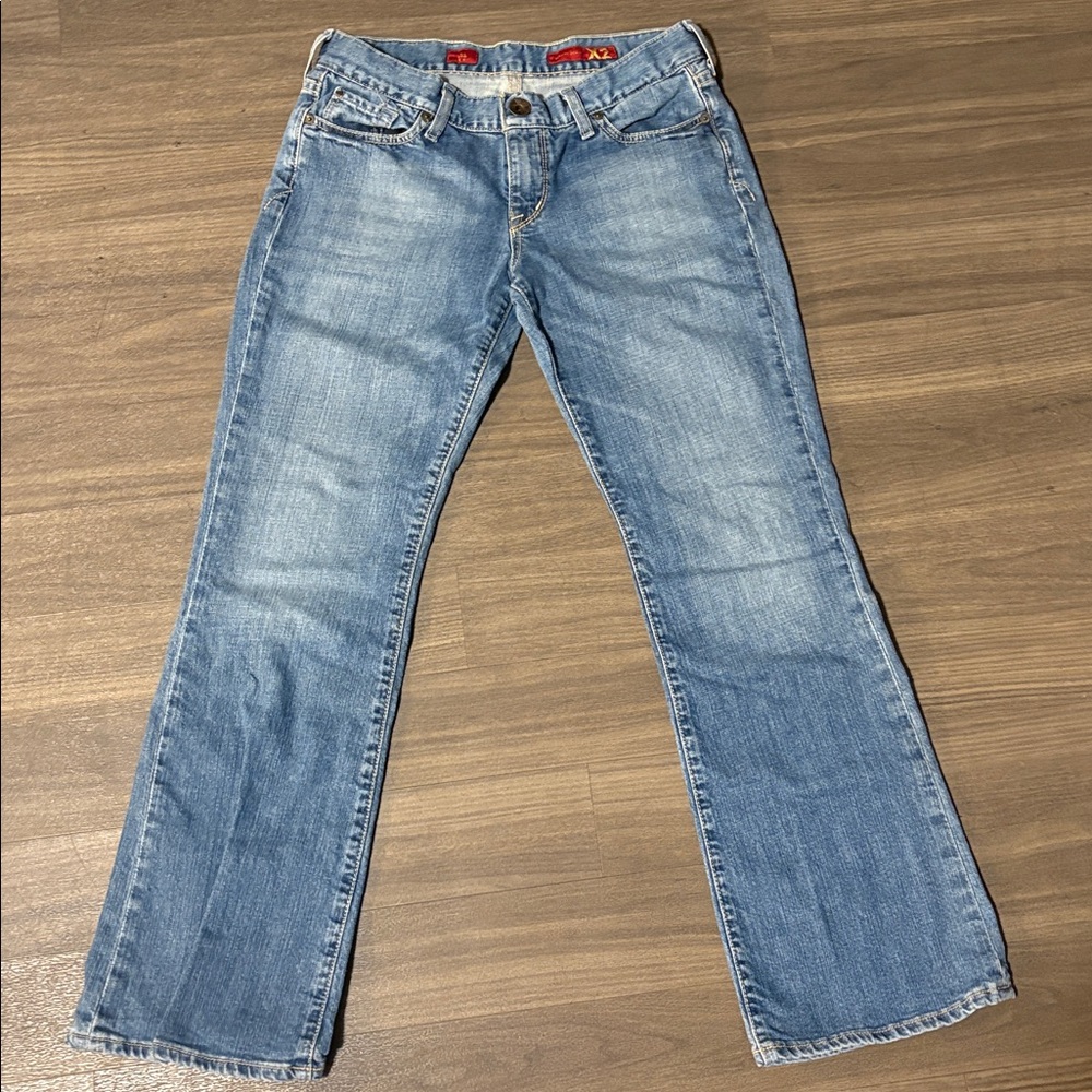 X2 Light Blue Straight Leg Women's Jeans